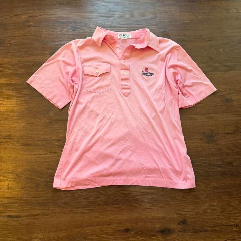 American-vintage Women's Pink Polo-shirts